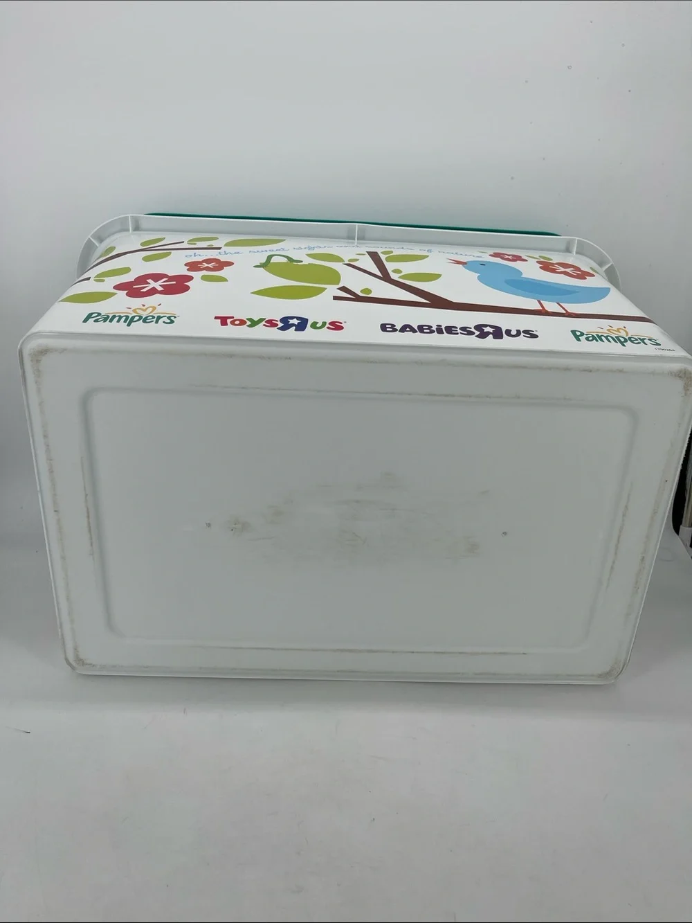 Rubbermaid Vintage Limited Edition Pampers Diaper Toys “R” Us Babies “R” Us Tote
